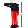 Johnson Tools Blow Torch Jet Flame Gas Lighter Refillable (1 Lighter, Multicolor)