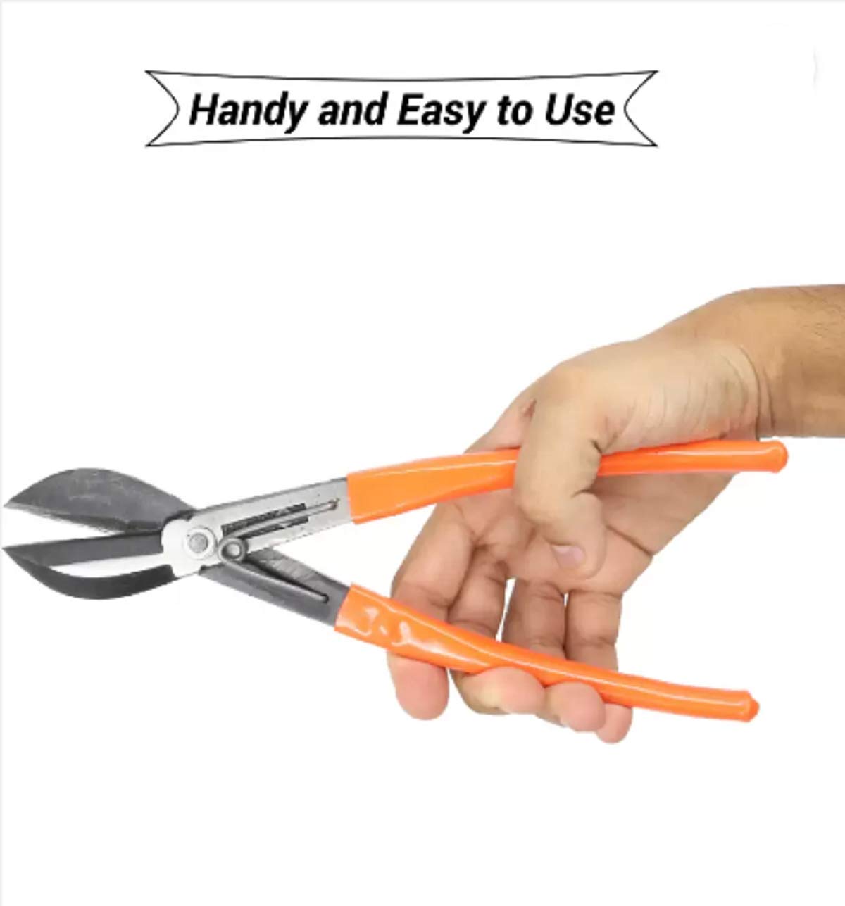 Johnson Tools Heavy Duty Wire and Metal Cutter (10 Inch, Color-Orange)