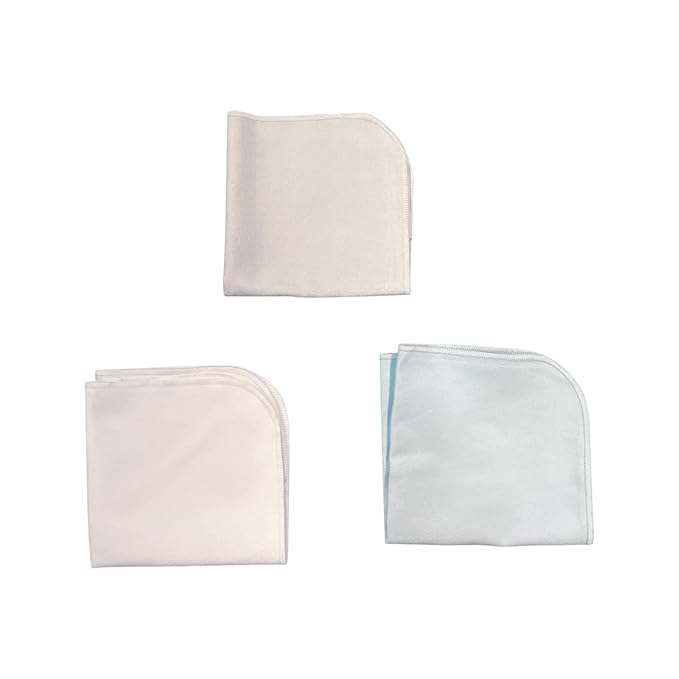 Johnson Tools Microfiber Cloth Lint Free Cleaning for Diamonds, Gemstones, Semi-Precious Stones, Watches, Camera Lens | Eyeglass | Laptop Screen and Gold, Silver, Platinum Jewellery (Pack of 3)