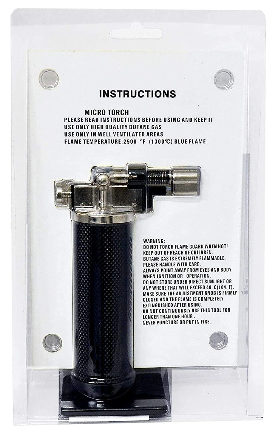 Johnson Tools Portable Gas Micro Torch Gun (refillable) with self ignition switch for gold or silver brazzing, soldering lighter tool (Without Gas) (Lighter)
