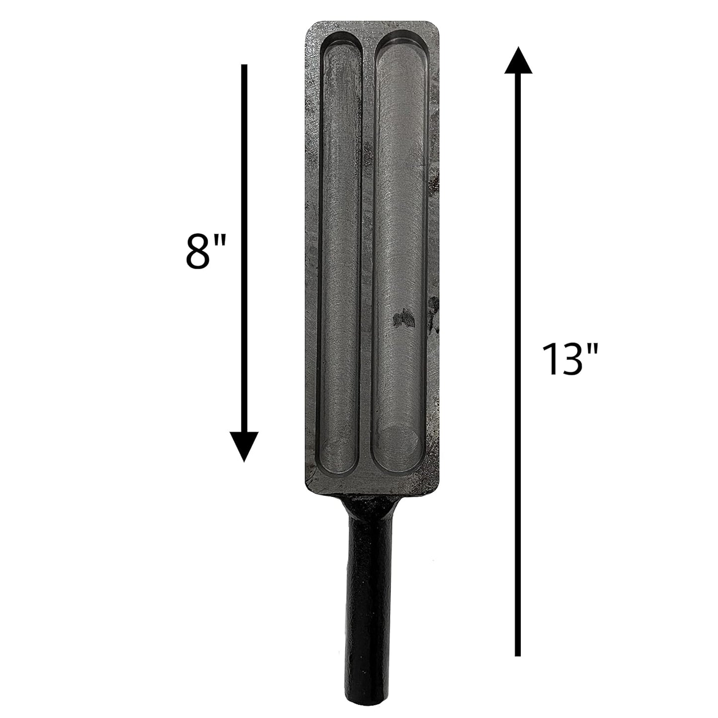 Johnson Tools Casting Sefar Wire Ingot Mold/Dhali reja 6 Sizes for Melting Casting Gold Silver Copper Aluminum Brass (Size - 8")