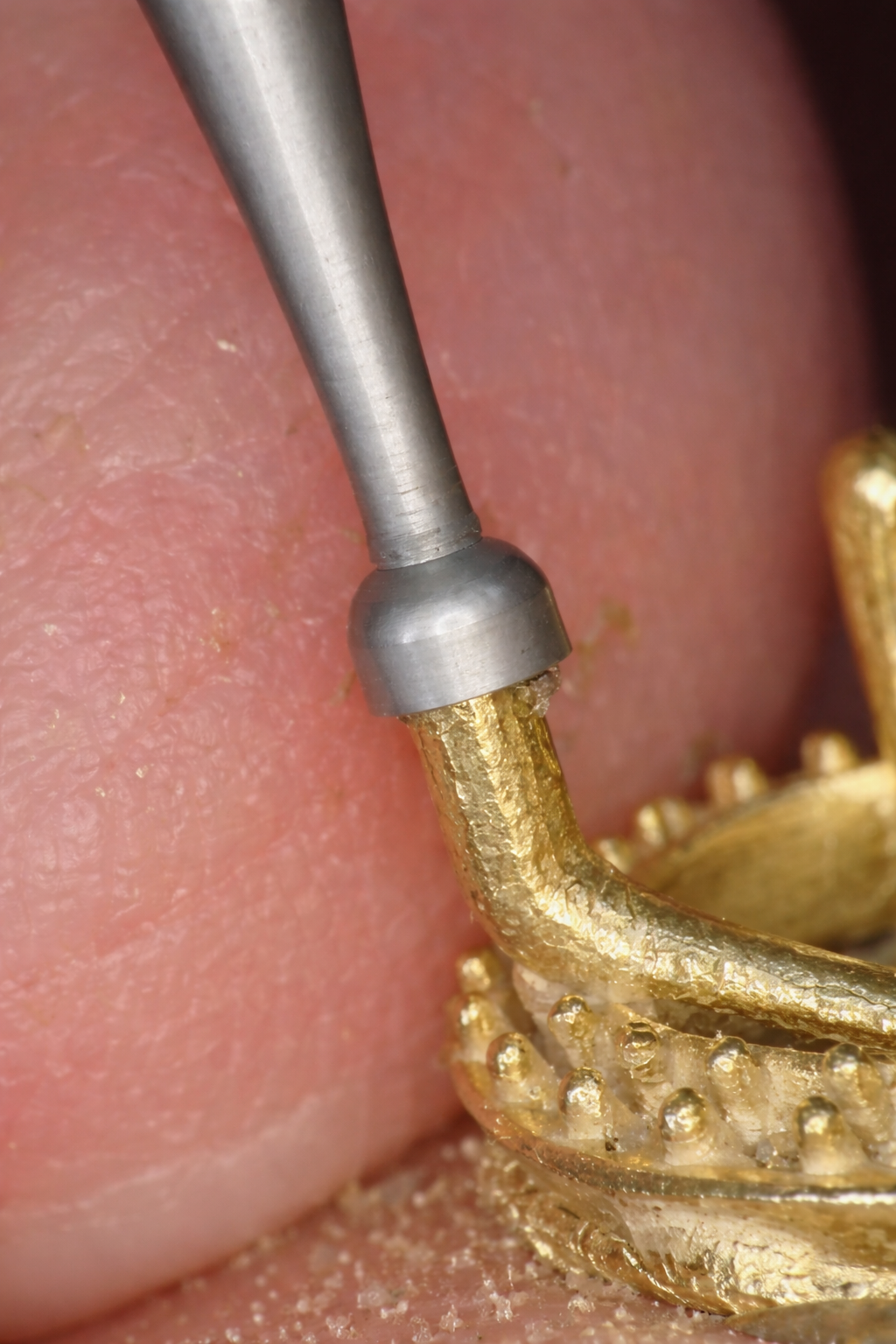 Johnson Tools German Cup Shape Solitaire Burs for Gold and Silver Jewellery Making Works (Pack of 6, 3.2mm to 3.5mm)