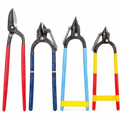 Johnson Tools Wire and Sheet Cutters For Gold And Silver Jewellery Works (Set of 4 Pieces)