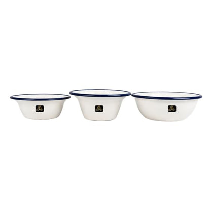 Johnson Tools Set of Enamel Bowl/Tam-chini Pyala For Gold and Silver Jewellery Works, Surgical Works and Other Dynamic Works - 3 pcs