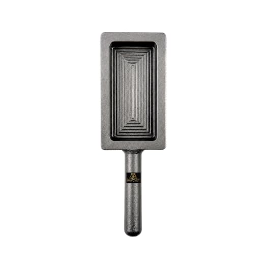 JOHNSON TOOLS Iron Biscuit Ingot Mold For Making 1Kg Gold And Silver Biscuit/Cadbury