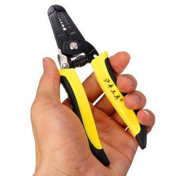 Johnson Tools Multifunction Handle Wire Stripper Tool for Cutting and Stripping of Wire