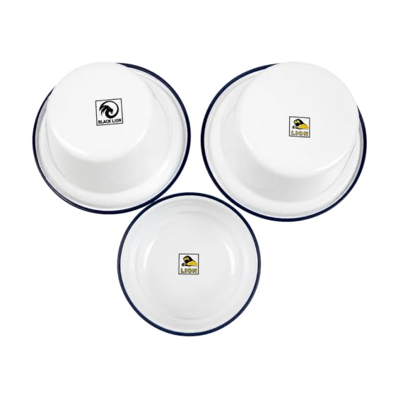 Johnson Tools Set of Enamel Bowl/Tam-chini Pyala For Gold and Silver Jewellery Works, Surgical Works and Other Dynamic Works - 3 pcs