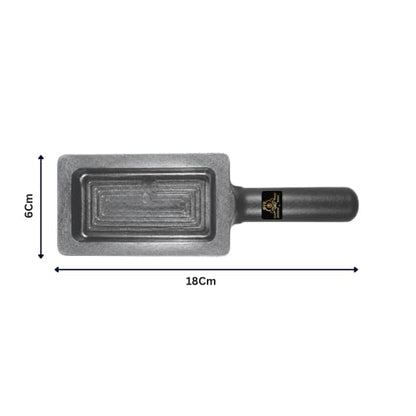 Johnson Tools Iron Biscuit Ingot Mold For Making 300g Gold And Silver Biscuit/Cadbury