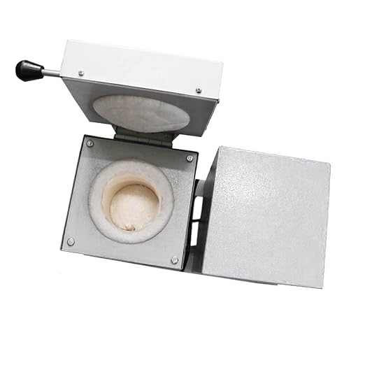 Johnson Tools Iron Surya 1Kg Melting Furnace - Furnace for Gold and Silver Jewelry | Ivory Grey Color - Premium Melting Machine (1 kg Melting Furnace)