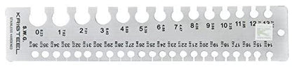 Johnson Tools Kristeel Rectangular Wire Gauge For Dimension Measurement
