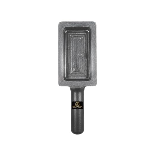 Johnson Tools Iron Biscuit Ingot Mold For Making 300g Gold And Silver Biscuit/Cadbury