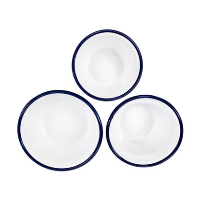 Johnson Tools Set of Enamel Bowl/Tam-chini Pyala For Gold and Silver Jewellery Works, Surgical Works and Other Dynamic Works - 3 pcs