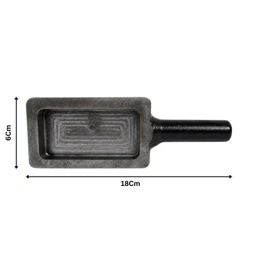 Johnson Tools Biscuit Ingot Mold For Making 500gram Gold and Silver Biscuit/Cadbury