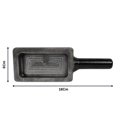 Johnson Tools Biscuit Ingot Mold For Making 500gram Gold and Silver Biscuit/Cadbury