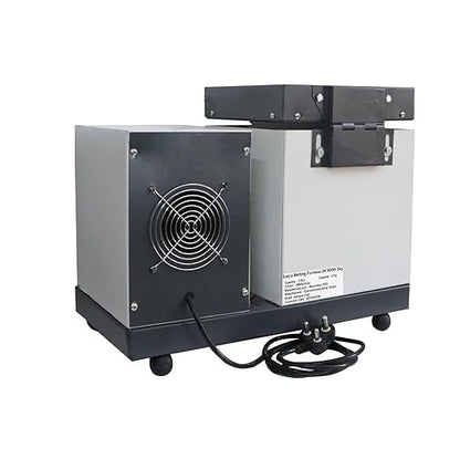 Johnson Tools Iron Surya 1Kg Melting Furnace - Furnace for Gold and Silver Jewelry | Ivory Grey Color - Premium Melting Machine (1 kg Melting Furnace)