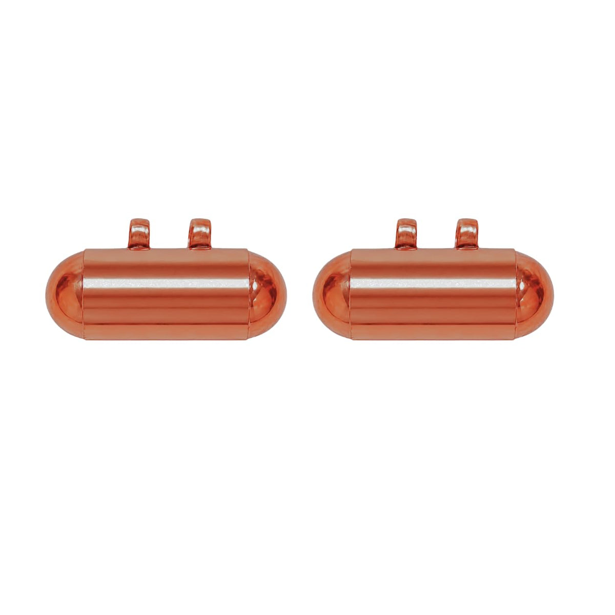 Johnson Tools Solid Copper Plain Tabiz (Madliya) for Women Men and Children (Cylinder Shape, Size 1 inches)