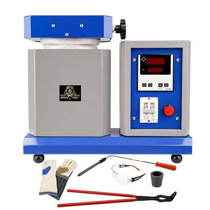 Johnson Tools Special Melting Furnace For Gold and Silver Jewellery With Adjust Cooling Fan and MCB (Capacity of 1 kg)