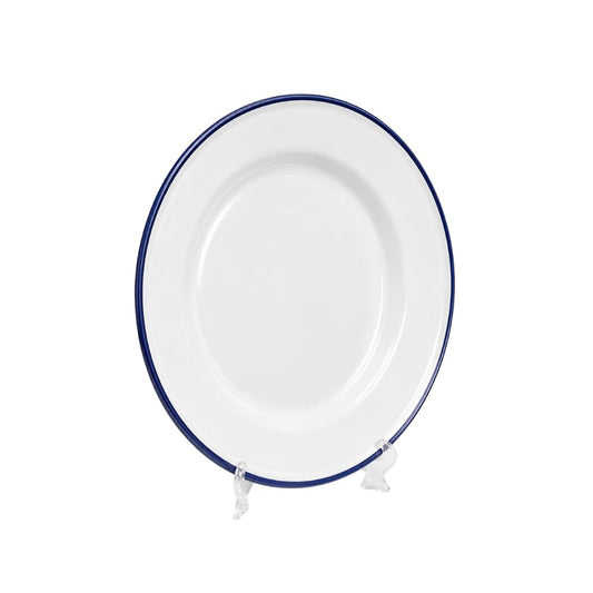 Johnson Tools Enamel Plate – Heat Resistant Enamelware Plate for Food Serving Mixing, Gold Silver Jewellery, Surgical and Laboratory Works Use