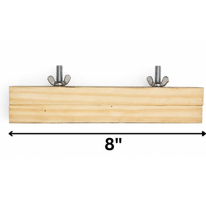 Johnson Tools Rectangular Ring Clamp With Double End Holder For Jewellery Making and Other Purposes 8"