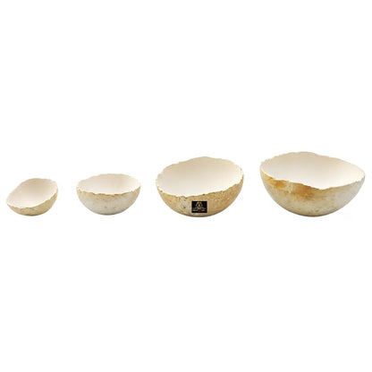 Johnson Tools Sand Crucible/Guthali/Mus in Mix Size for Casting, Melting, Refining Gold, Silver, Copper, Aluminium, Brass, Led, Scrap, Jewellery (Color : White, Weight 750gm Approx)