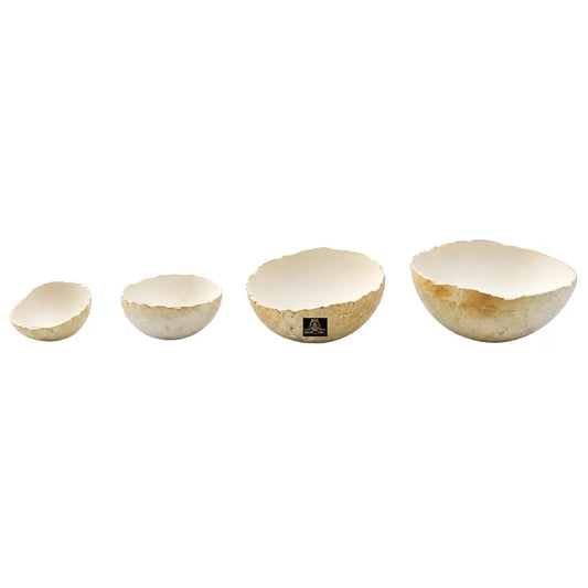 Johnson Tools Sand Crucible/Guthali/Mus in Mix Size for Casting, Melting, Refining Gold, Silver, Copper, Aluminium, Brass, Led, Scrap, Jewellery (Color : White, Weight 750gm Approx)