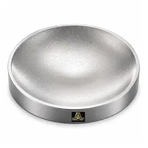 Johnson Tools Round Curved Surface Anvil Plate for Jewellery Repairing, Forming, Stamping, Shaping Works (Size- 3.6x3.6, Color- Chrome)