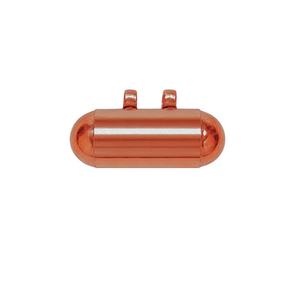 Johnson Tools Solid Copper Plain Tabiz (Madliya) for Women Men and Children (Cylinder Shape, Size 1 inches)