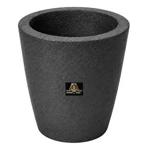 Johnson Tools Casting Clay Graphite Crucible For Gold Silver Copper Brass Aluminum Foundry Furnace Torch Melting
