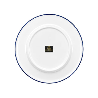 Johnson Tools Enamel Plate – Heat Resistant Enamelware Plate for Food Serving Mixing, Gold Silver Jewellery, Surgical and Laboratory Works Use