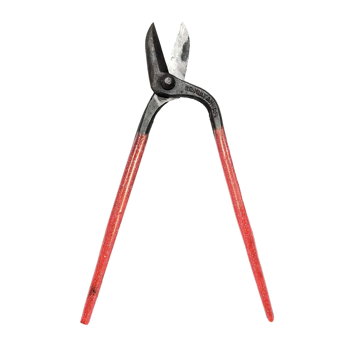 Johnson Tools Long Mouth Black Tempered Spring-Less Cutter (3 No) for Cutting Gold n Silver Strips and Other Dynamic Uses (Material-Iron, Color-Black)