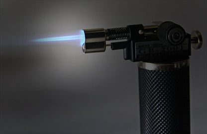 Johnson Tools Portable Gas Micro Torch Gun (refillable) with self ignition switch for gold or silver brazzing, soldering lighter tool (Without Gas) (Lighter)