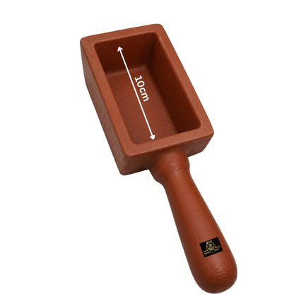 Johnson Tools Metal Ingot Mold 3no for Gold, Silver Casting, Melting, Refining Works (2.5 to 4 kg Capacity)