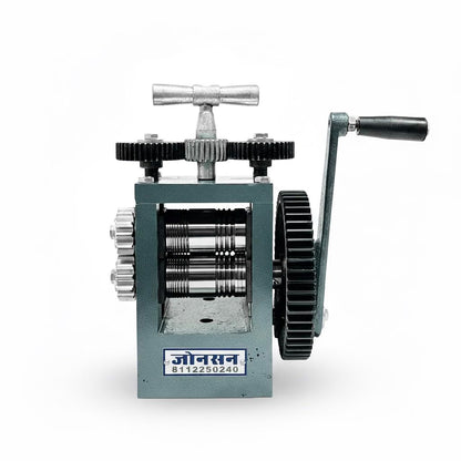 Johnson Tools Flat Roller Rolling Mill Machine For Gold Flat Sheet/Peeling Small Copper Wire Works