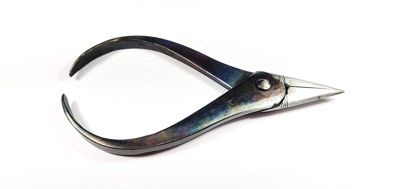 Johnson Tools Bengali Plier/G-Plier Long Nose Tempered Iron Pakkad for Professional & Home Use Multipurpose for Jewellery Making, Wire Wrapping, Beading Jewellery, Model Making & Hobby Crafts DIY