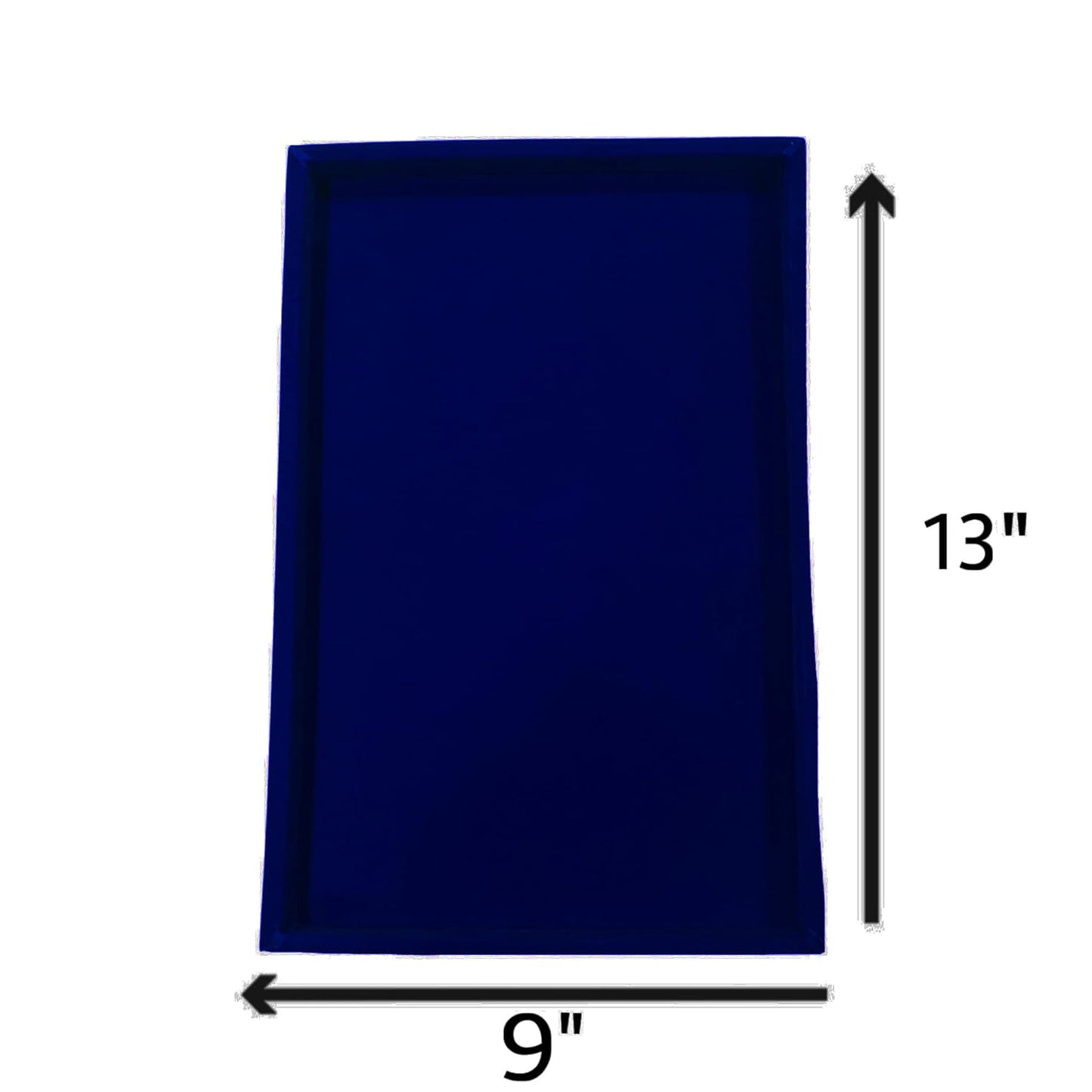 Johnson Tools Neavy Blue Jewellery Display Organizer Tray/Beading Tray (pack of 2) for Gold and Silver Jewelry Display (Copy)