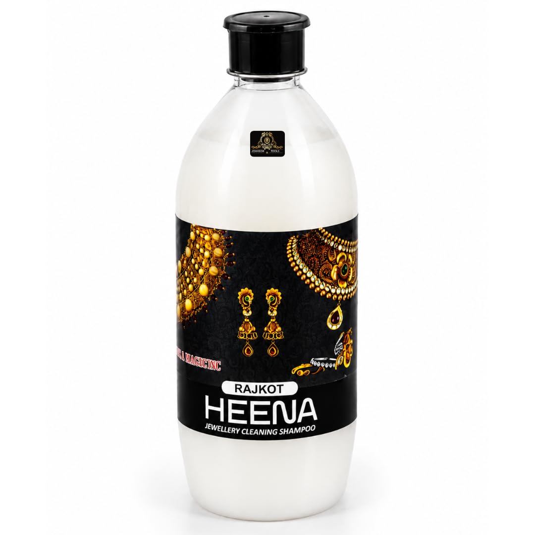 Johnson Tools Thick Jewellery White Cleaning Shampoo For Gold, Silver, Diamond, Artificial Jewellery Removes Dirt, Grease and Polishing Residue