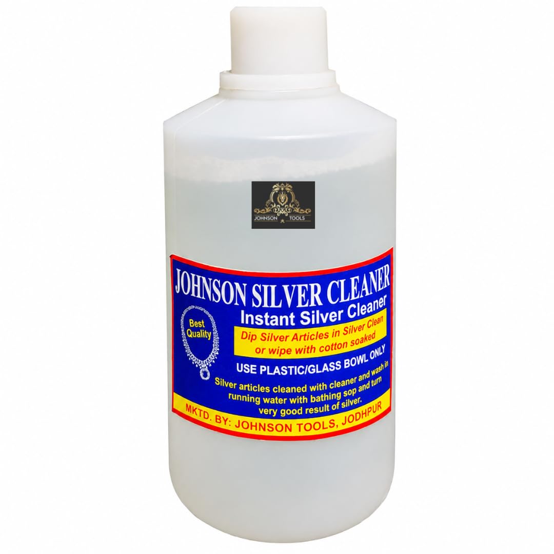 Johnson Tools Silver Dip Cleaner For Instant Silver Jewellery Cleaning or Polishing