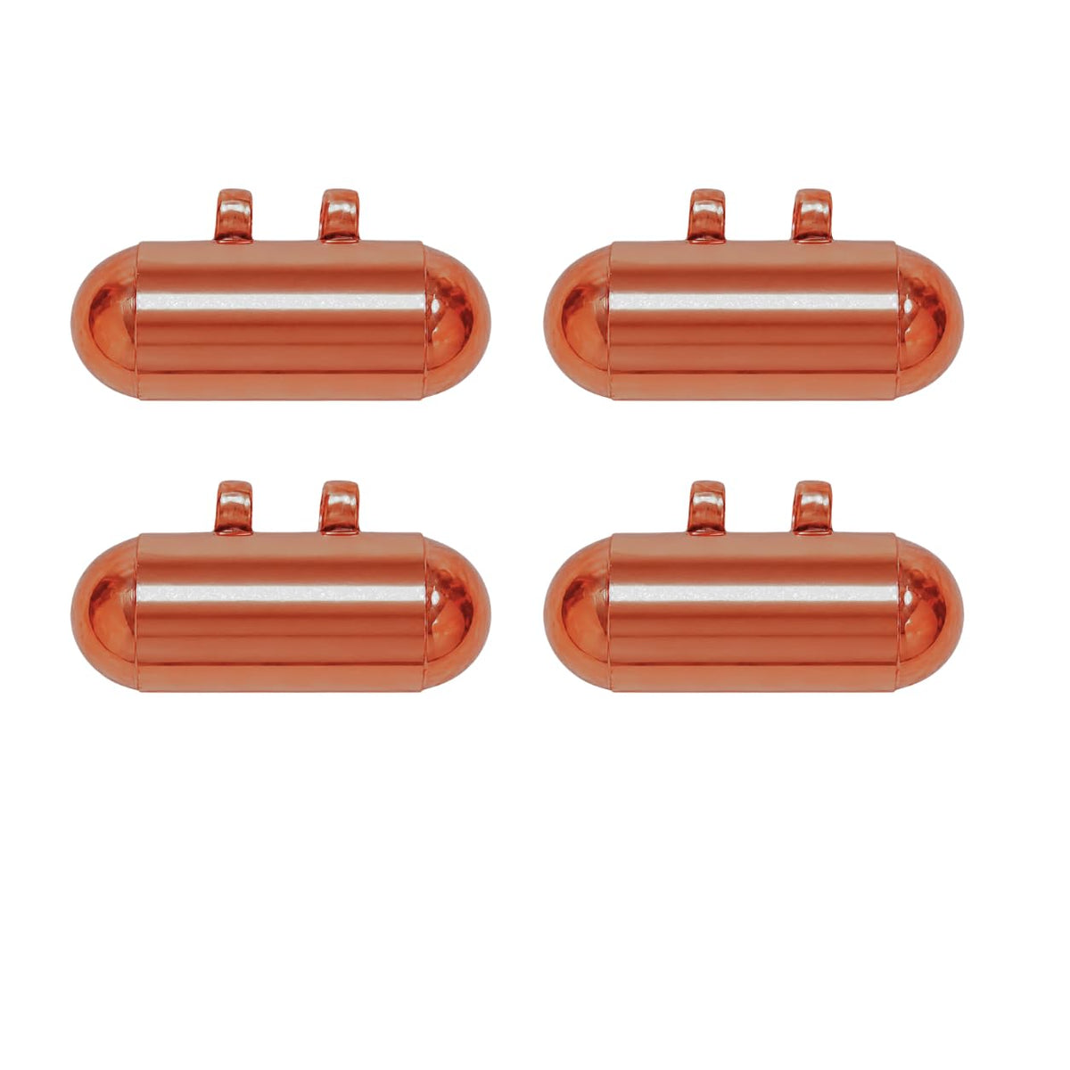 Johnson Tools Solid Copper Plain Tabiz (Madliya) for Women Men and Children (Cylinder Shape, Size 1 inches)