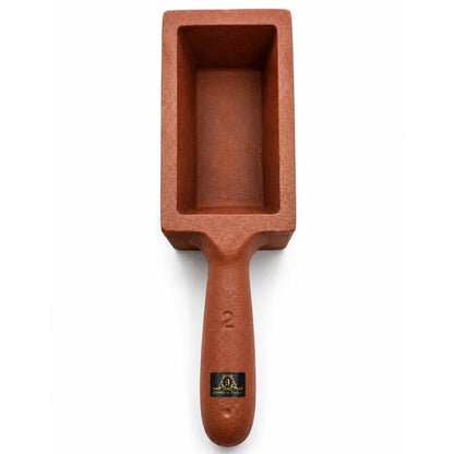 Johnson Tools Metal Ingot Mold 2no for Gold, Silver Casting, Melting, Refining Works (1.5 to 3 kg Capacity)
