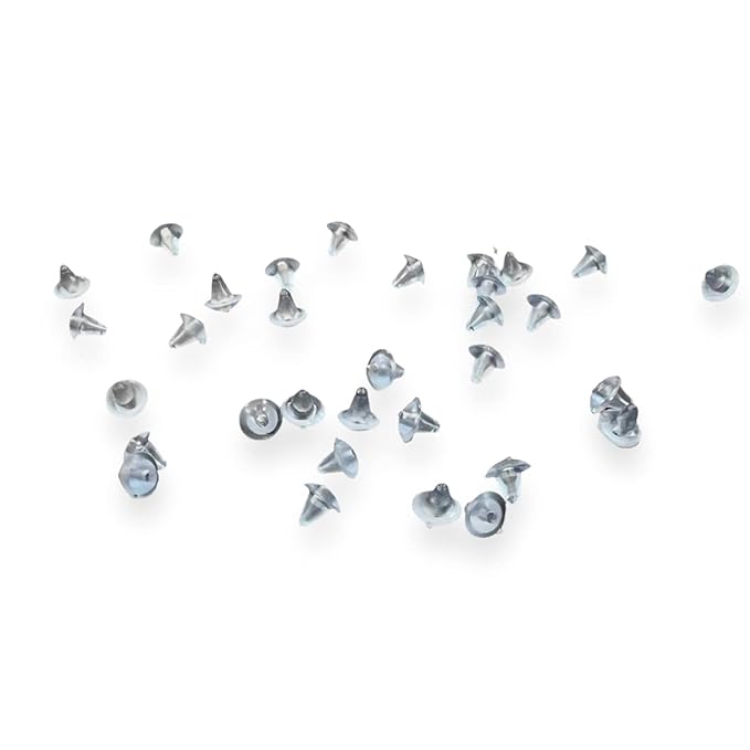 Johnson Tools Small Clear Silicone Back Stoppers/Push Buttons/Findings Stud Earring Plugs for Gold, Silver and Artificial Earrings