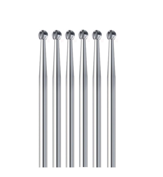 Johnson Tools German Round Solitaire Burs for Gold and Silver Jewellery Making Works (Pack of 3.3mm to 3.6mm)