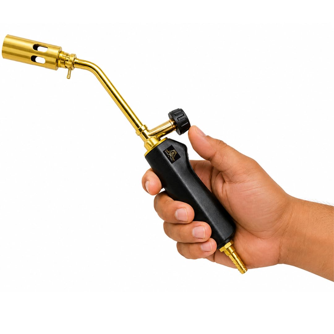 Johnson Tools Amul LPG flamethrower Gun with Size 30cm and Flat Handle (5no Burner)
