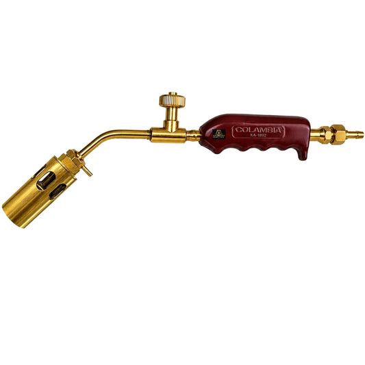 Johnson Tools Colambia 32cms Heavy LPG flamethrower Heating Torch Gun with Flat Handle (Gun with 5no Burner)