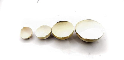 Johnson Tools Sand Crucible/Guthali/Mus in Mix Size for Casting, Melting, Refining Gold, Silver, Copper, Aluminium, Brass, Led, Scrap, Jewellery (Color : White, Weight 750gm Approx)