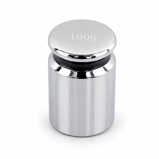 Johnson Tools 100WGT Iron 100gm Mster Calibration Weight Scale with Chrome Finish