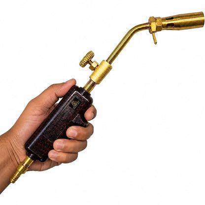 Johnson Tools HIT 30Cm Heavy LPG flamethrower Gun with 4No Burner