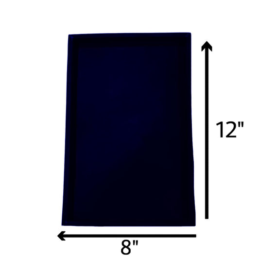 Johnson Tools Black Jewellery Display Organizer Tray/Beading Tray (pack of 2) for Gold and Silver Jewelry Display