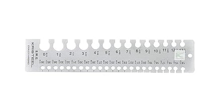 Johnson Tools Kristeel Rectangular Wire Gauge For Dimension Measurement