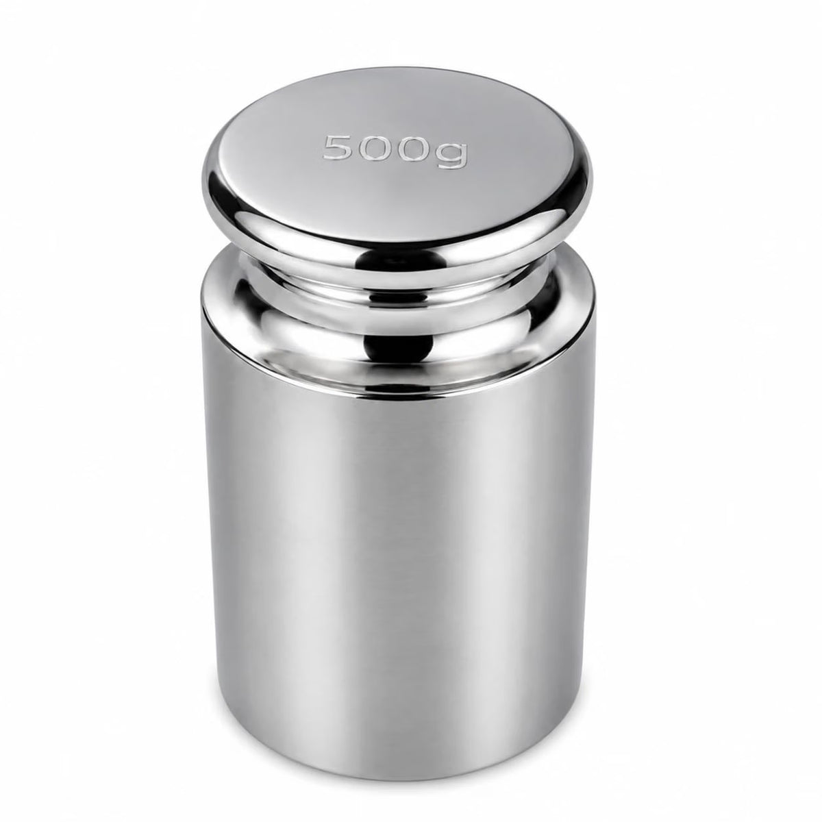 Johnson Tools 500WGT Iron Calibration Weight Scale with Chrome Finish for Scale Calibratios, Item Weighting