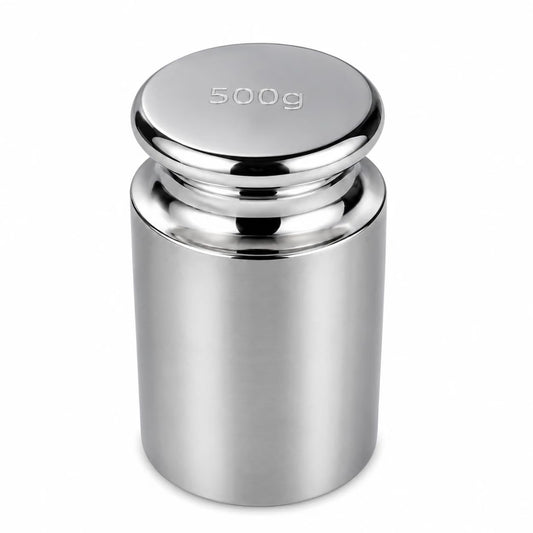 Johnson Tools 500WGT Iron Calibration Weight Scale with Chrome Finish for Scale Calibratios, Item Weighting